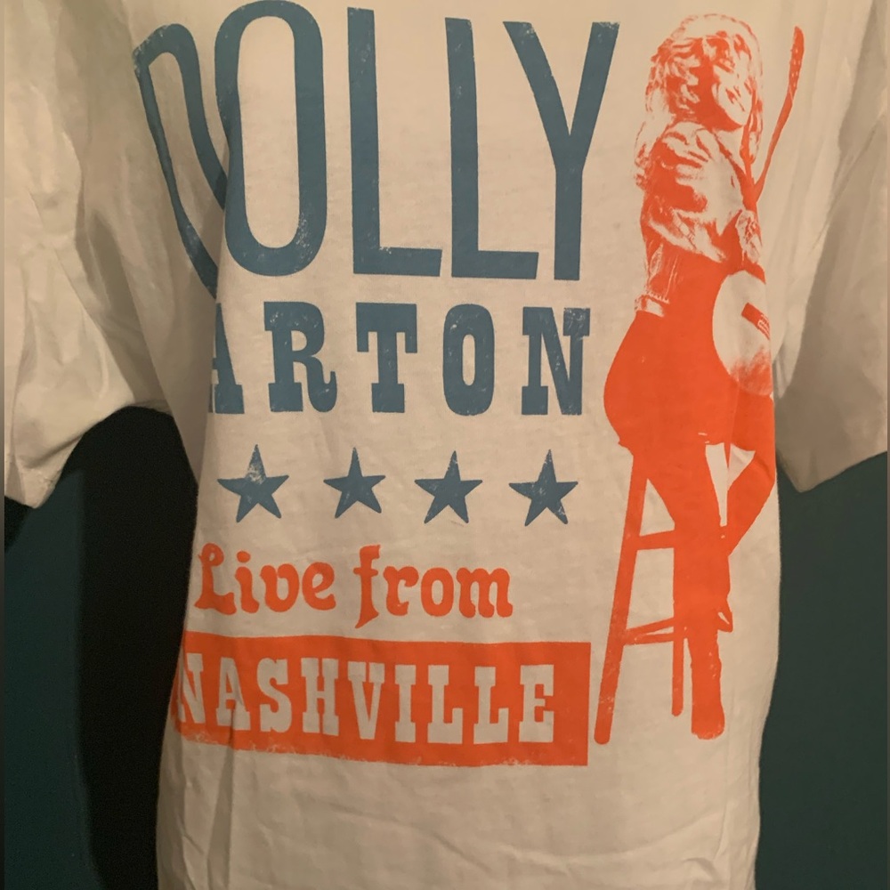 GAP Dolly Parton Nashville White Tee - Picture 3 of 5